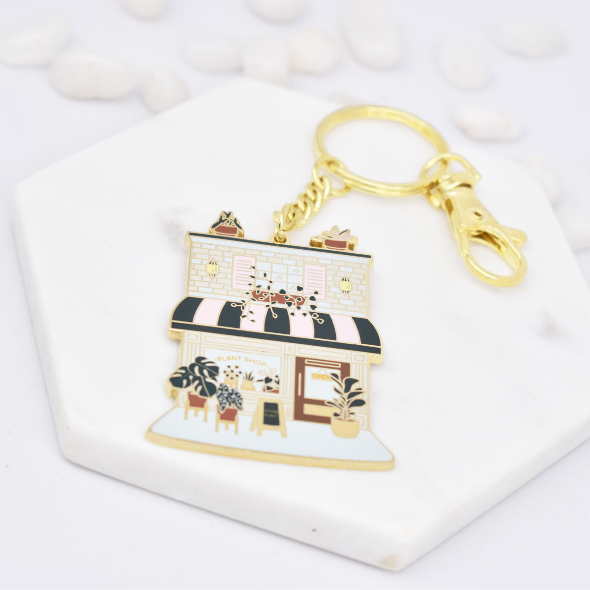Plant Shop Keychain
