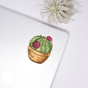 Potted Cactus Sticker