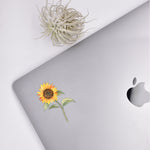 Load image into Gallery viewer, Sunflower Floral Sticker
