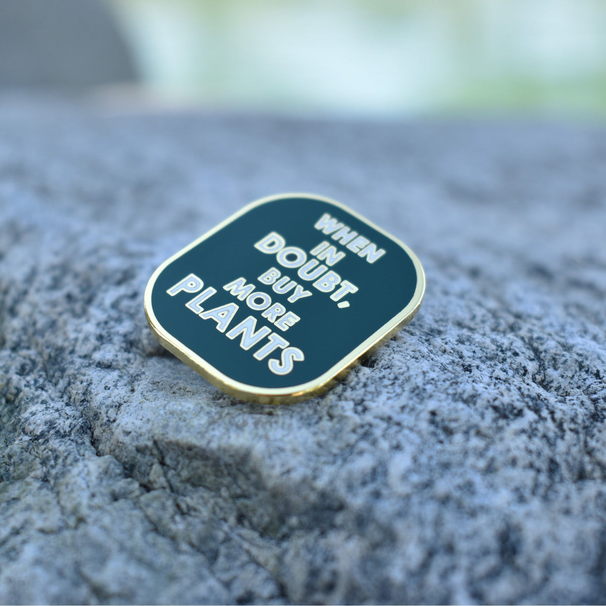 Buy More Plants Badge - Pins