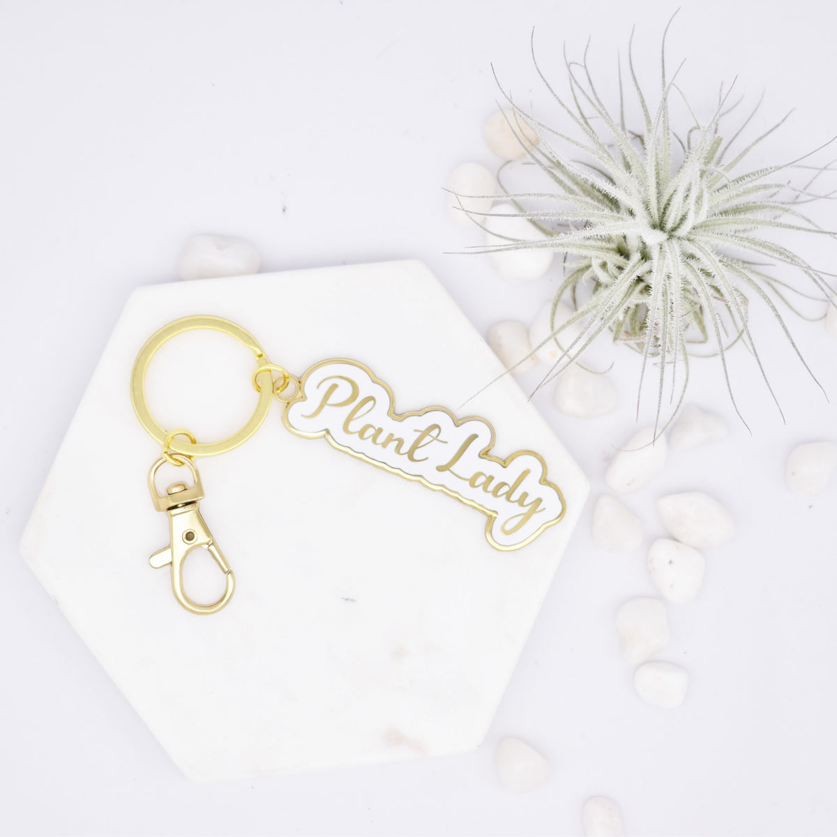 Plant Lady Keychain